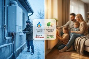 Як тепловий насос взимку зігрів краще за газовий котел: реальний кейс української родини